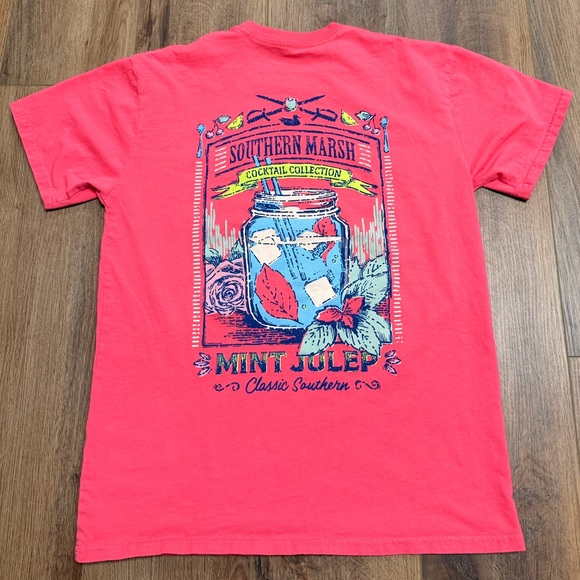 Southern Marsh Tops - Southern Marsh Women’s Coral Graphic Tee